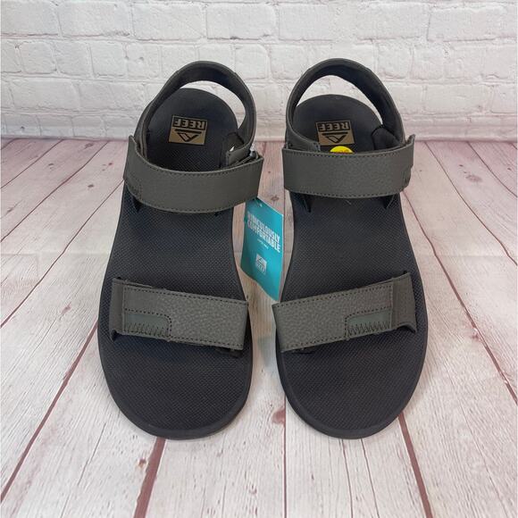 Reef Fanning Baja Brown Gum With Bottle Opener Sandals Mens Size 12 - Picture 7 of 11